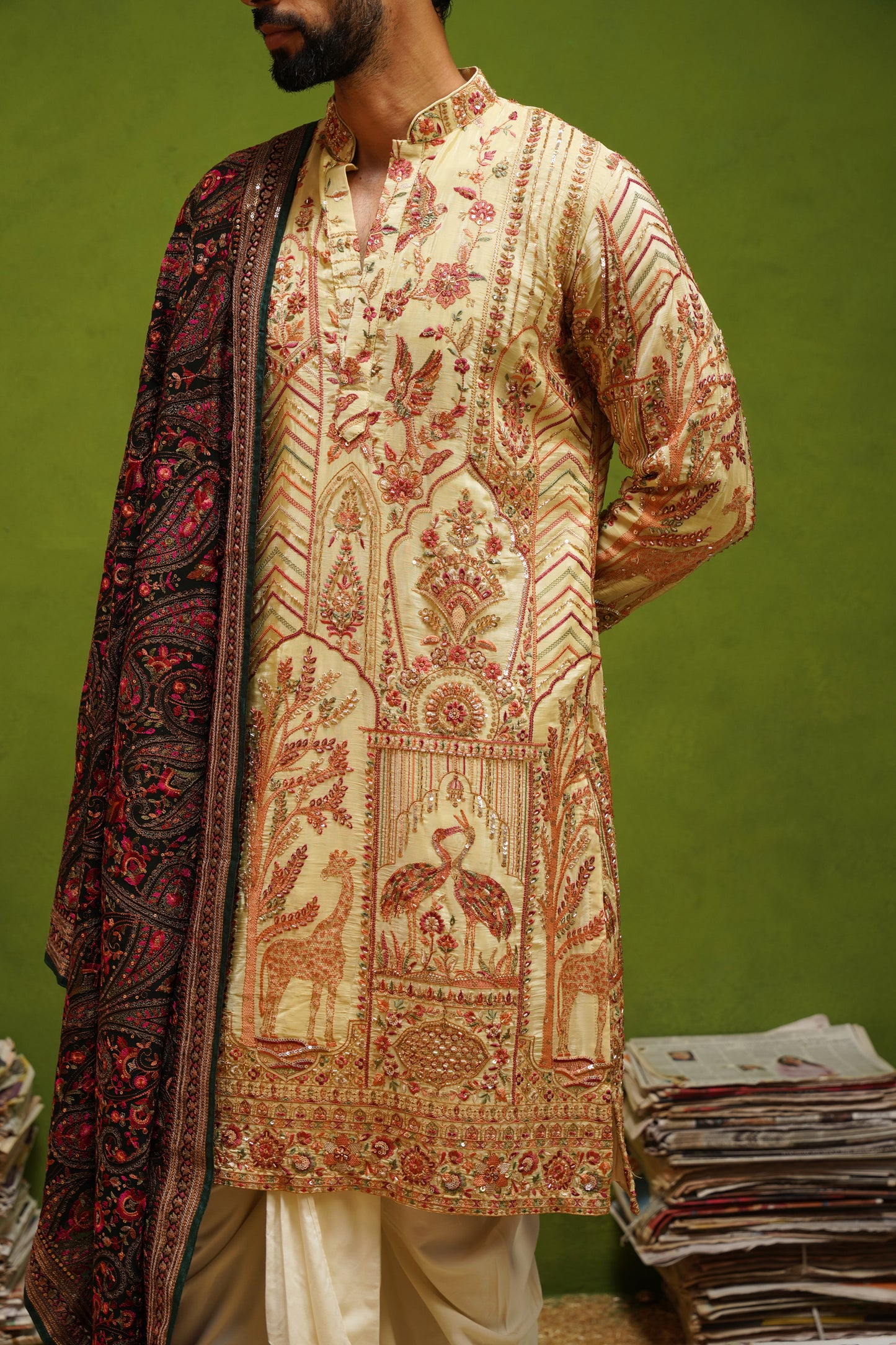 MEHER MEHNDI DHOTI KURTA SET