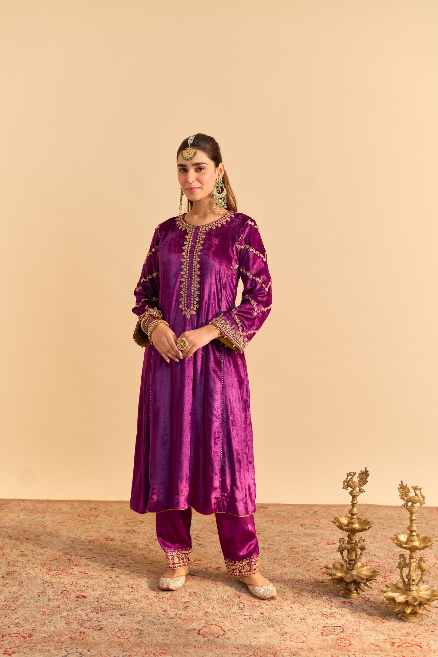 AZMIYA - CHAUGA WITH SALWAR