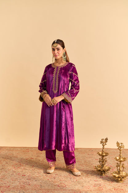 AZMIYA - CHAUGA WITH SALWAR