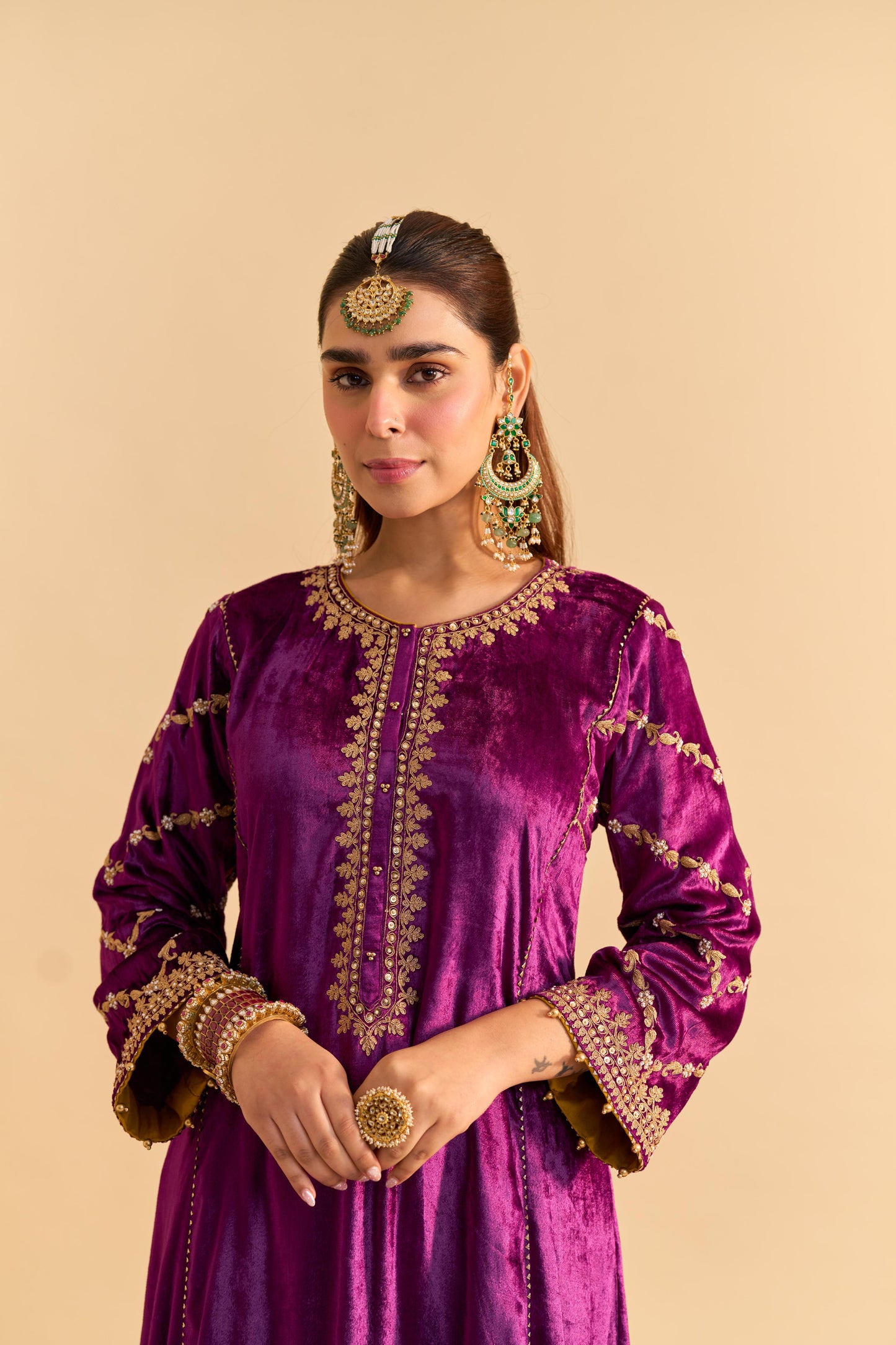 AZMIYA - CHAUGA WITH SALWAR