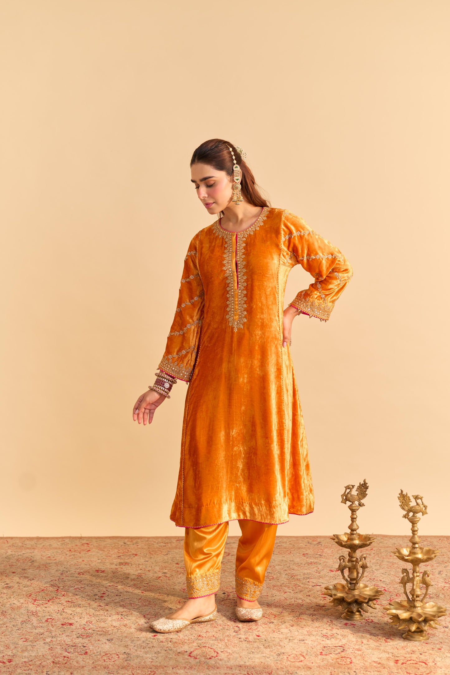 AZMIYA - CHAUGA WITH SALWAR