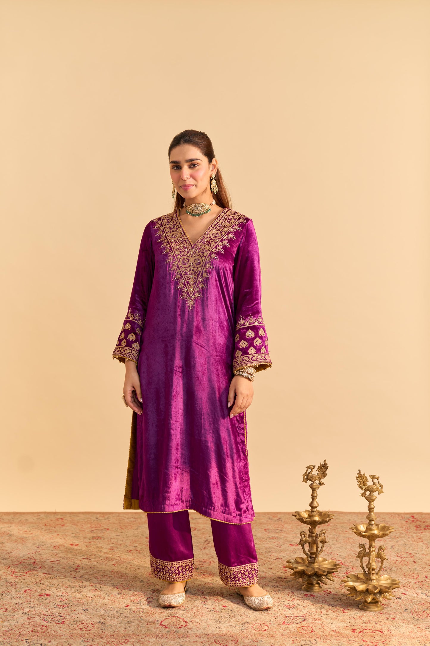 AYNAZ - KURTA WITH SALWAR
