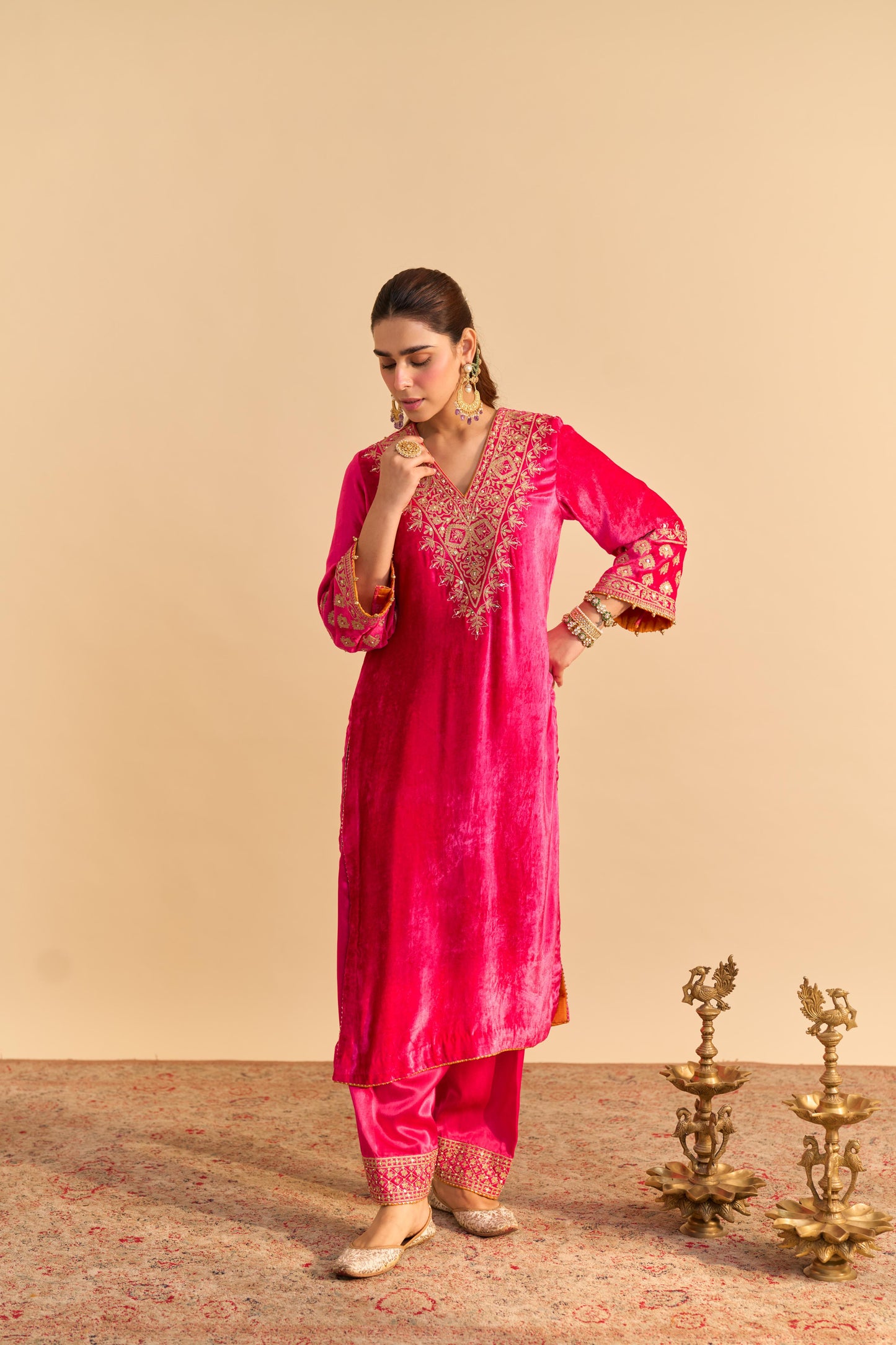 AYNAZ - KURTA WITH SALWAR