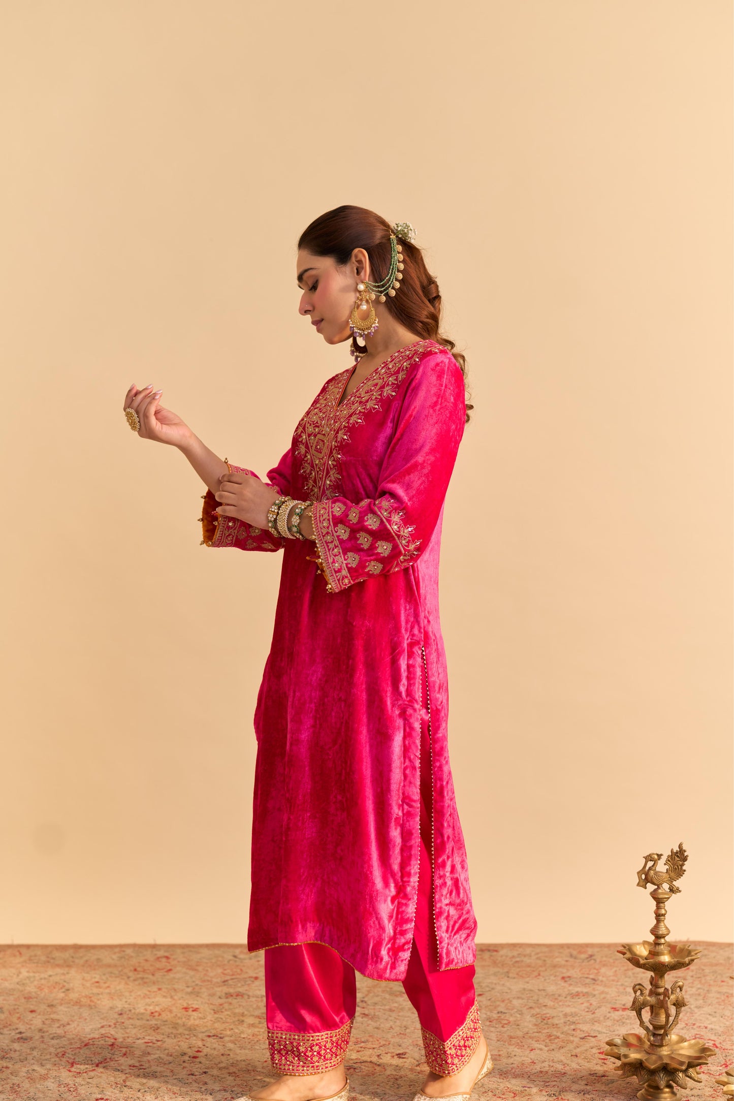 AYNAZ - KURTA WITH SALWAR