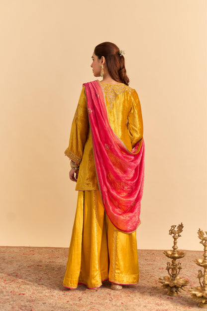 AROOB - KURTA WITH SHARARA AND DUPATTA
