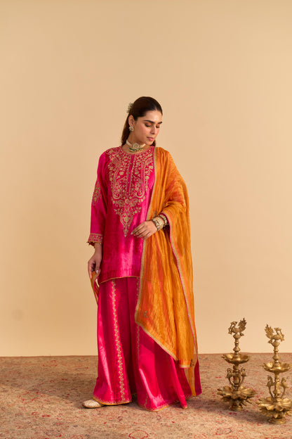 AROOB - KURTA WITH SHARARA AND DUPATTA