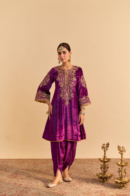 EIRA - A-LINE KURTA WITH DHOTI