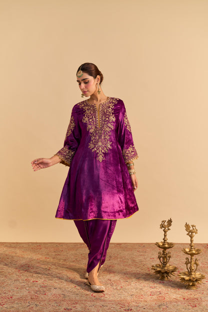 EIRA - A-LINE KURTA WITH DHOTI