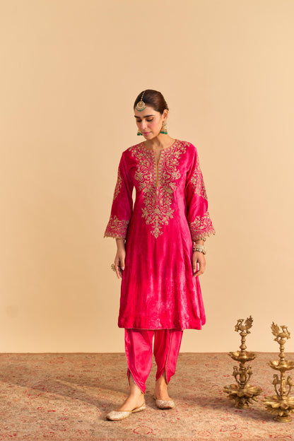 EIRA - A-LINE KURTA WITH DHOTI