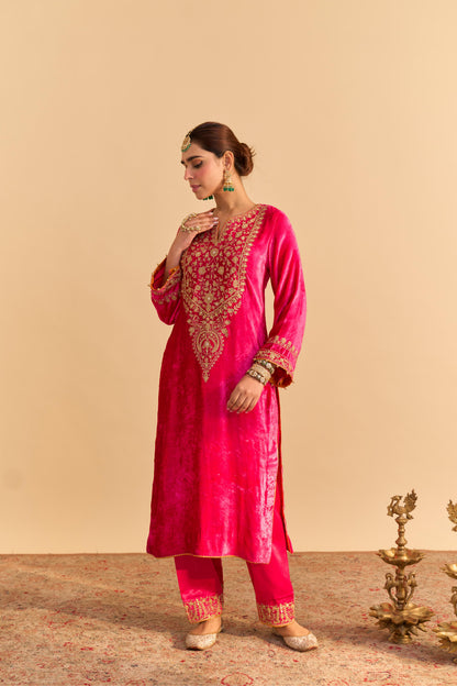 FAREEHA -  KURTA WITH SALWAR