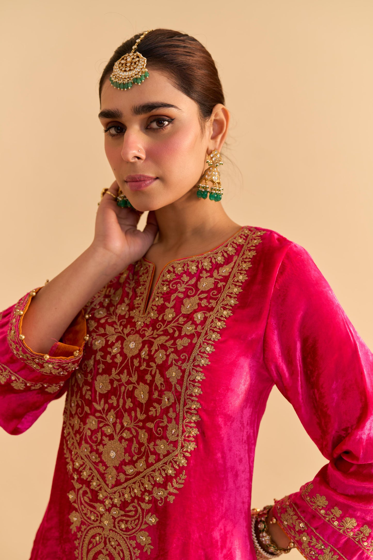 FAREEHA -  KURTA WITH SALWAR