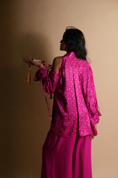 PEEK-A-PINK BANDHINI SHIRT