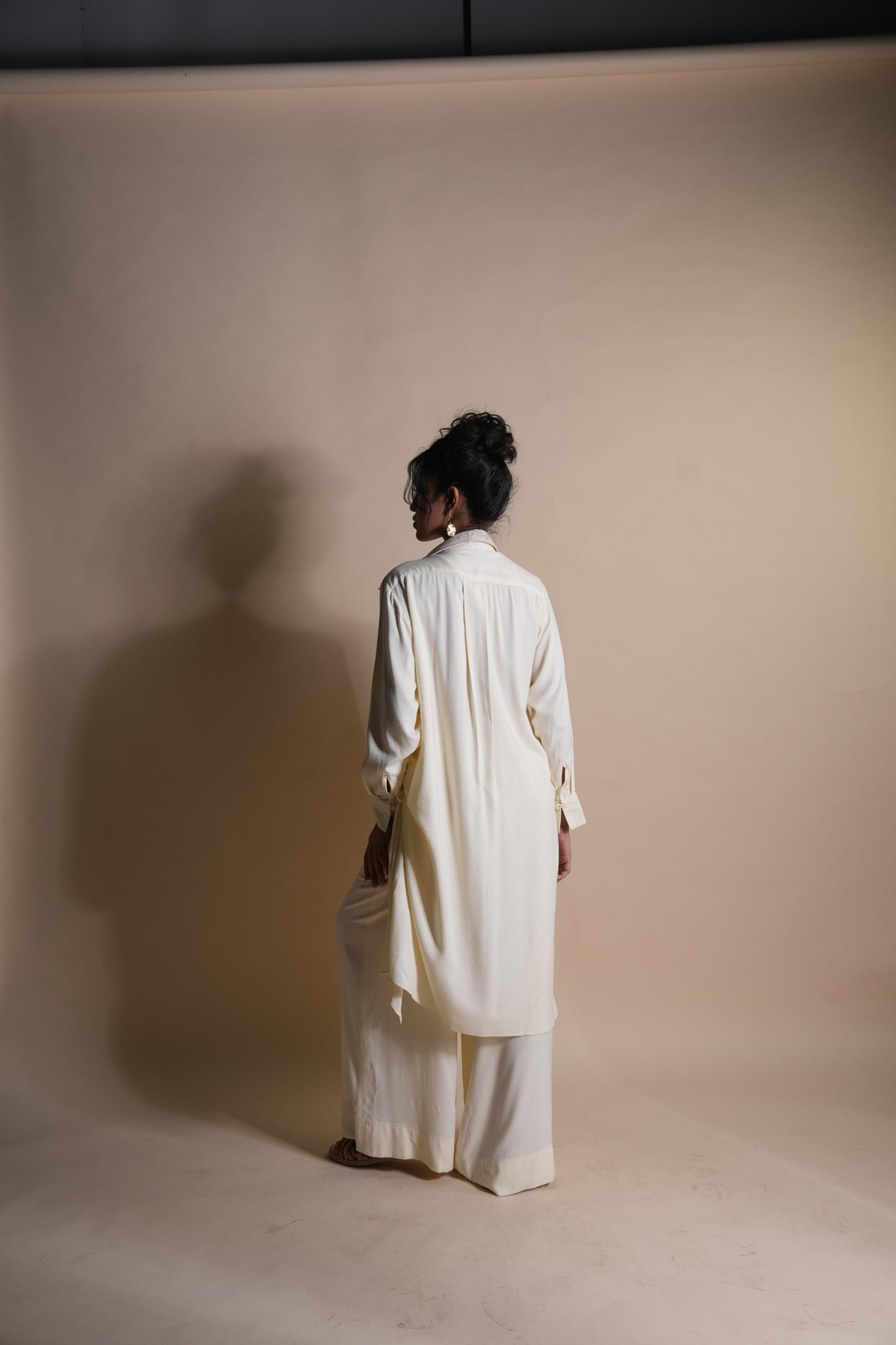 SEA-SALT LONG SHIRT DRESS