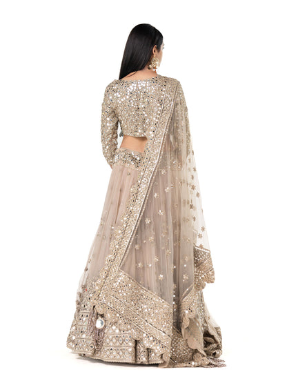 PASTEL EMBELLISHED LEHENGA SET