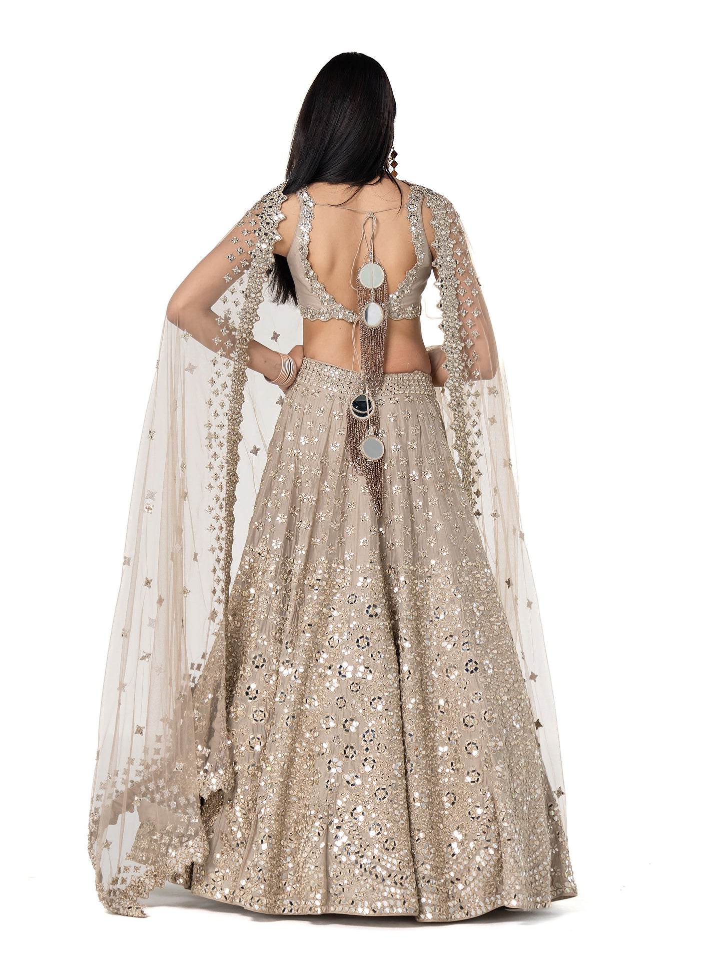 PASTEL EMBELLISHED LEHENGA SET