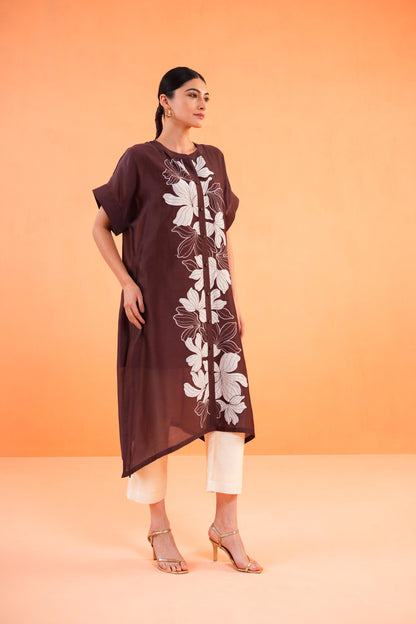 ORIGANI BROWN NOIR SUIT SET