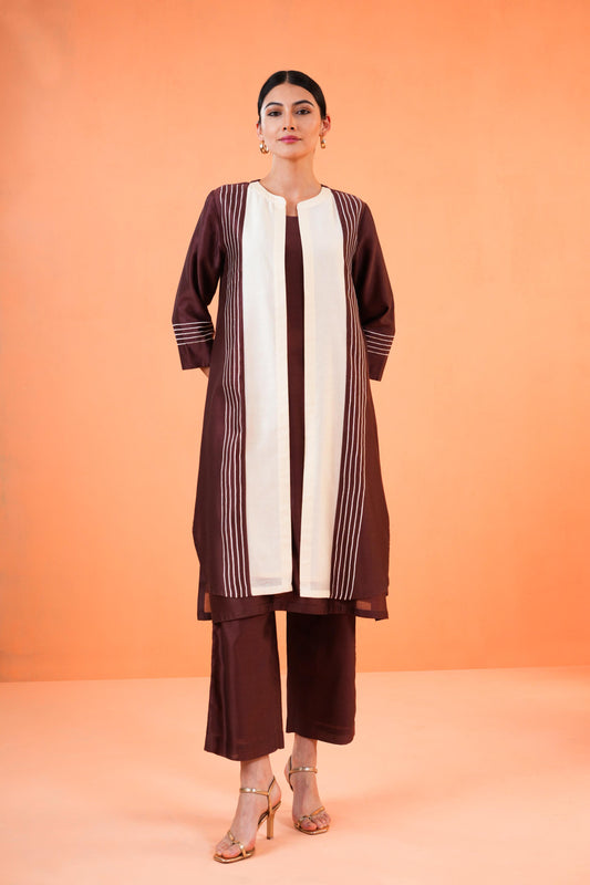 ORIGANI BROWN ENIGMA 3 PCS SET