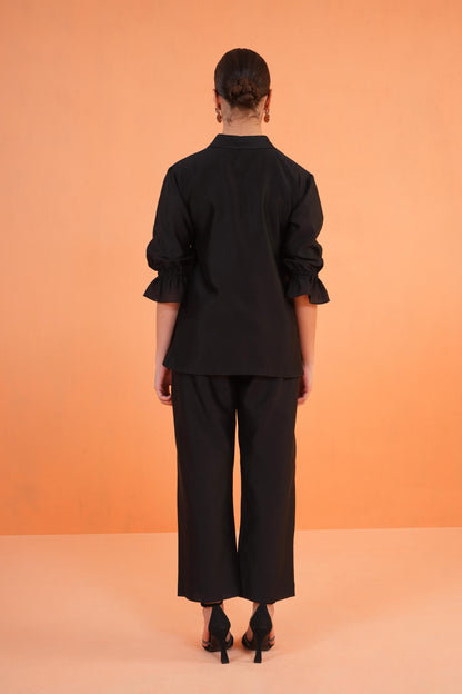 ORIGANI BLACK OASIS CO ORD SET