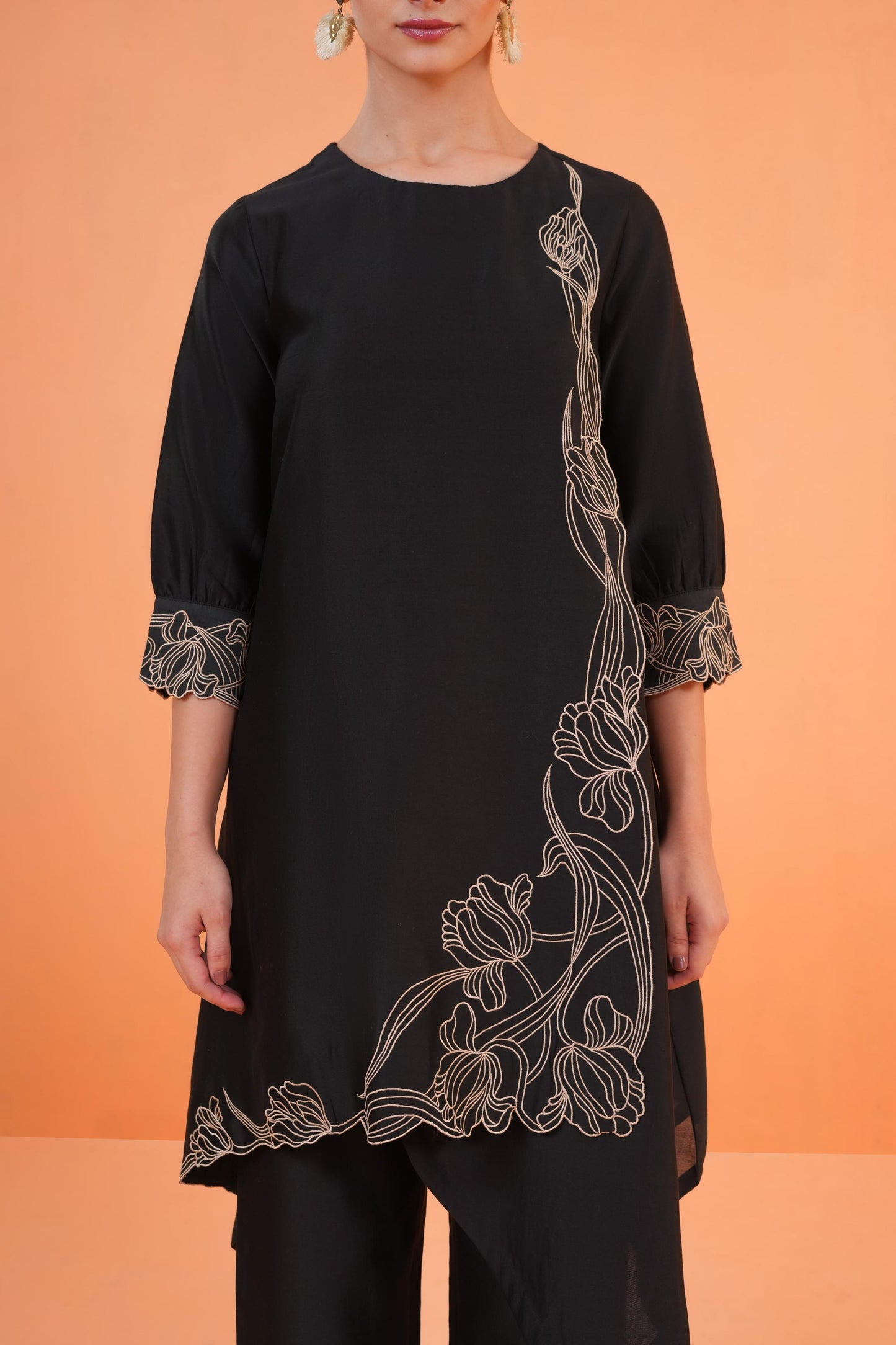 ORIGANI BLACK OASIS TUNIC SET