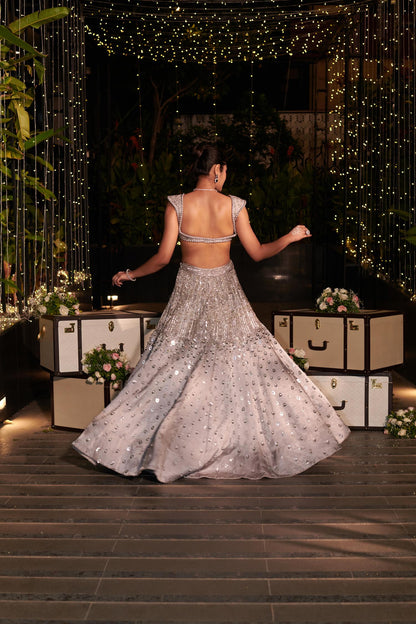 SHAHI SHIMMER LEHENGA SET