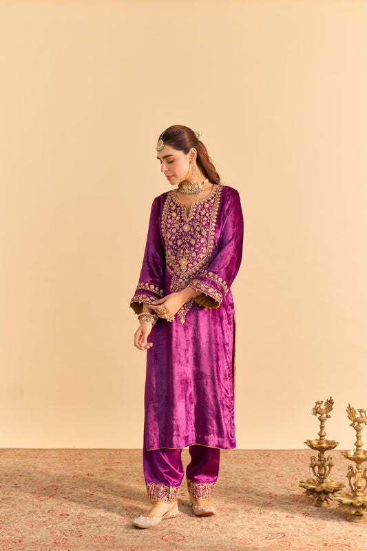 FAREEHA -  KURTA WITH SALWAR