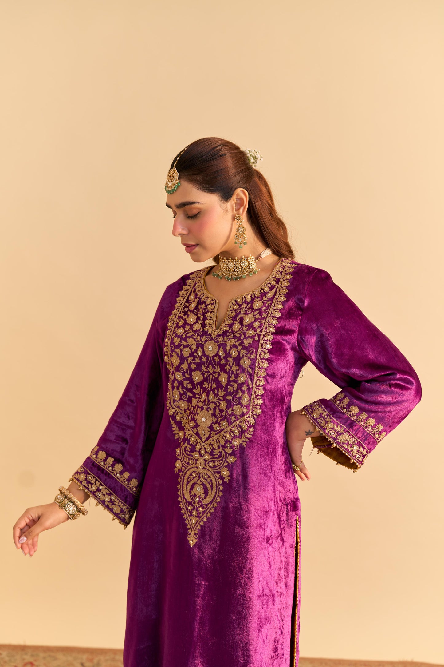 FAREEHA -  KURTA WITH SALWAR