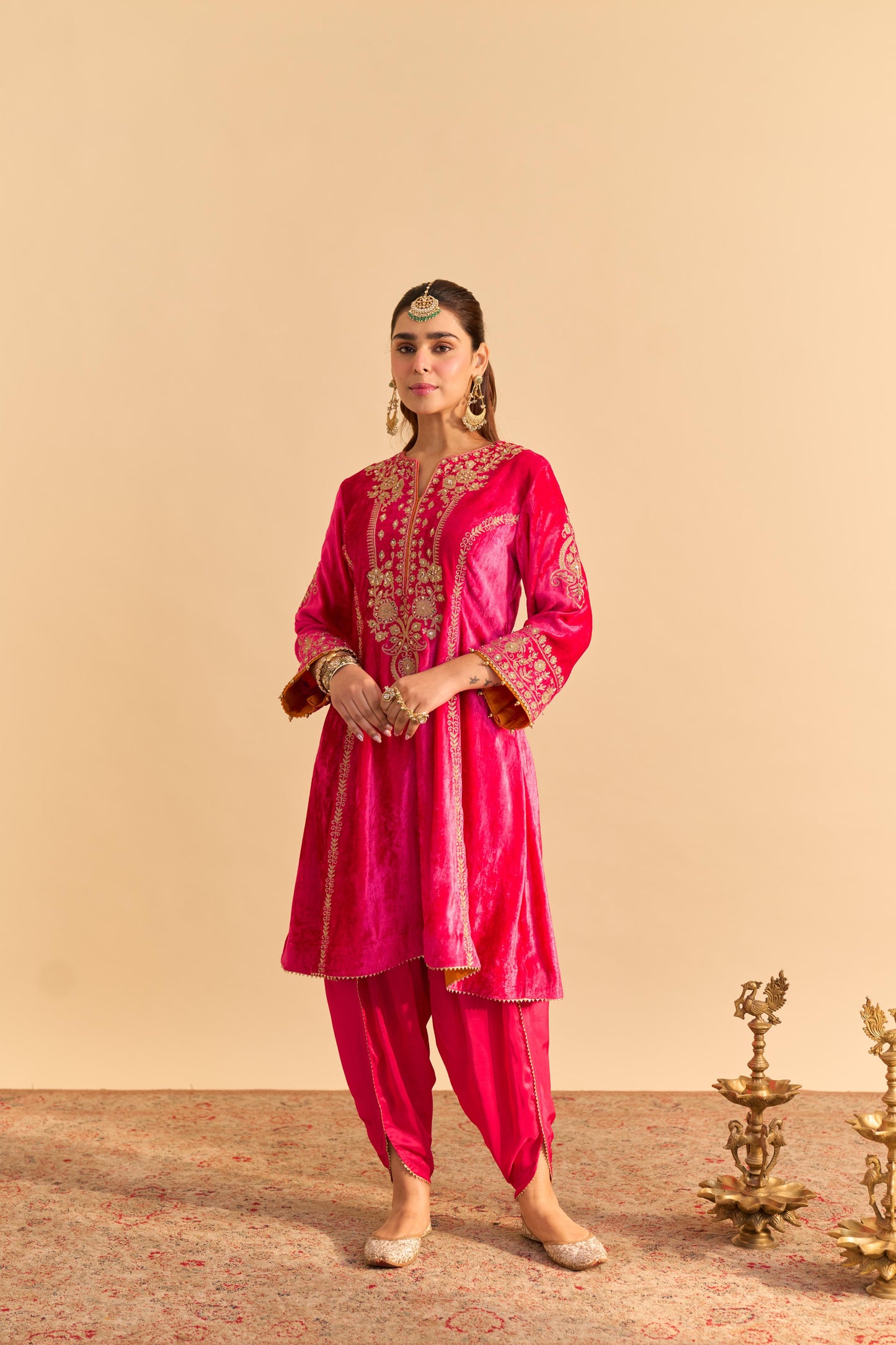 ZIARA - KURTA WITH DHOTI