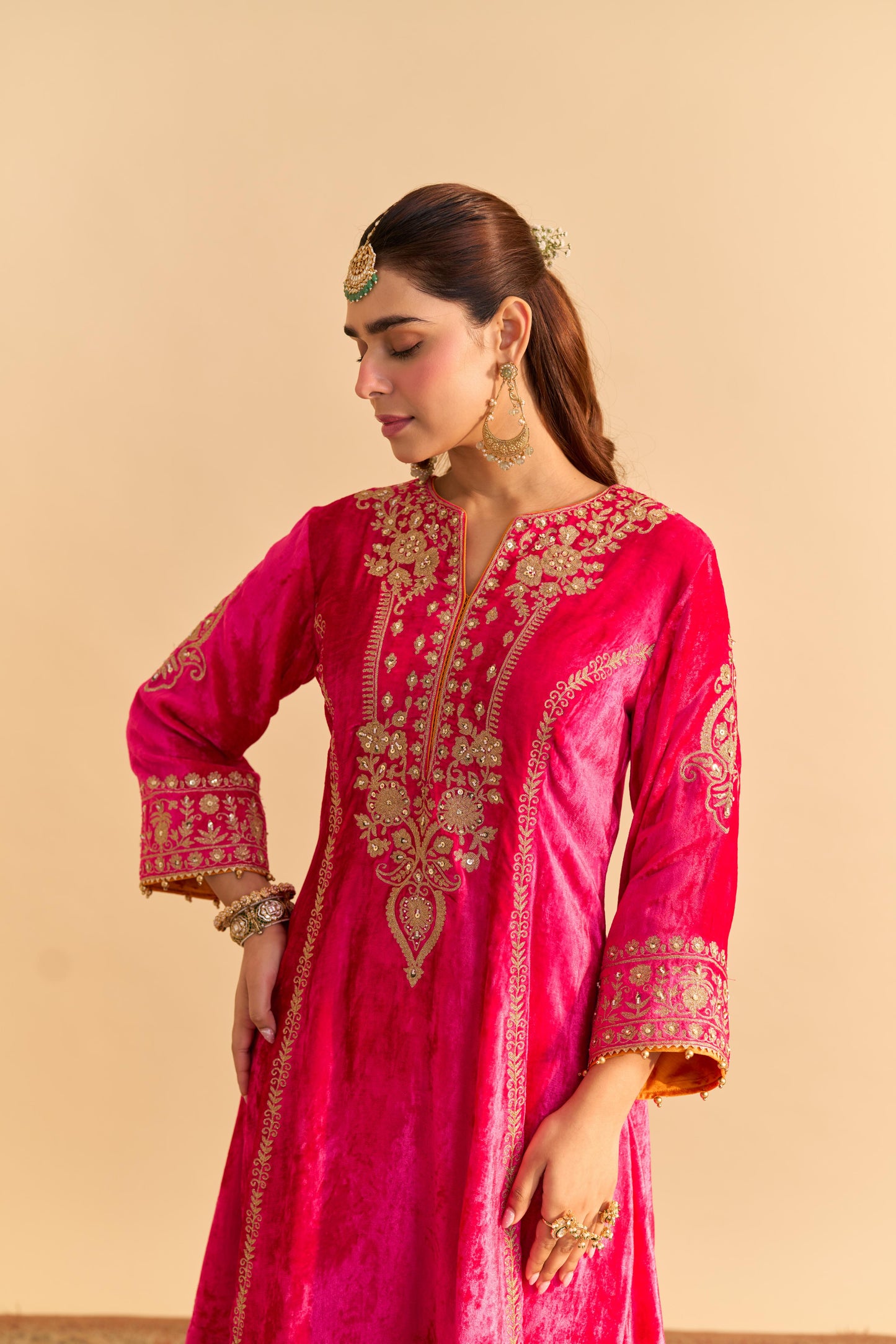ZIARA - KURTA WITH DHOTI