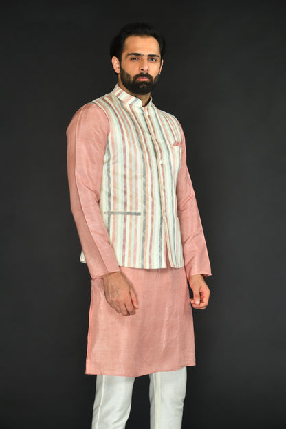 BUNDI WITH KURTA AND CHURIDAR