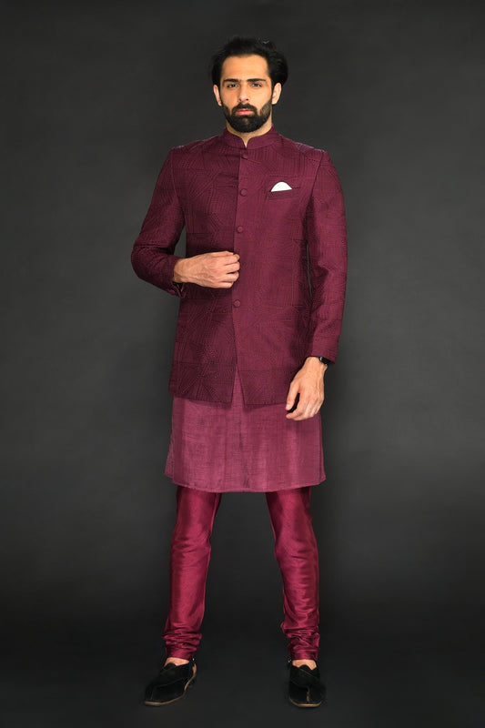 BANDGALA WITH KURTA AND PANTS