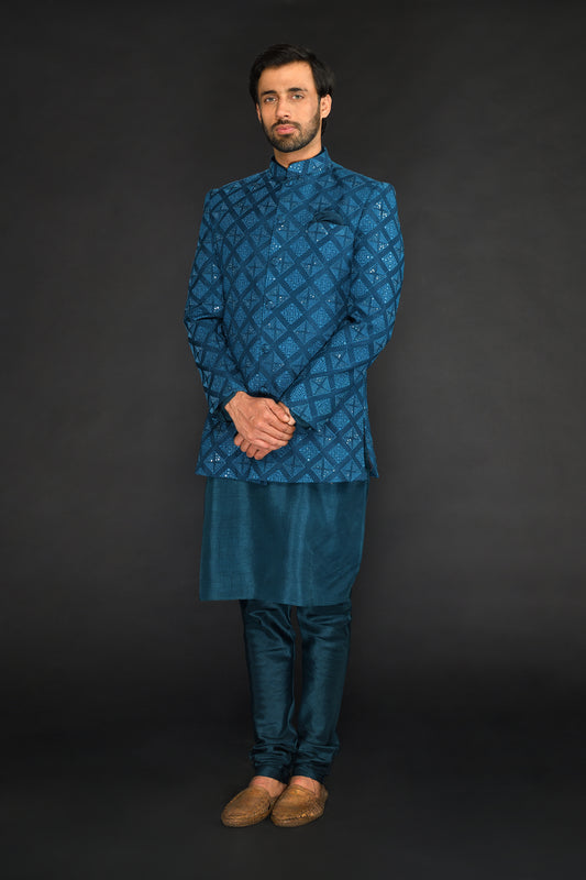 BANDGALA WITH KURTA AND PANTS