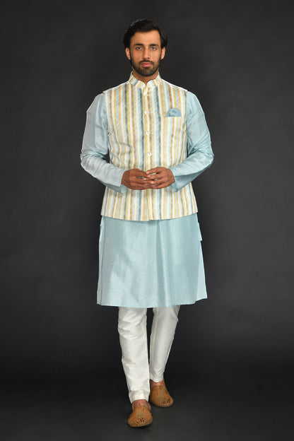 BUNDI WITH KURTA AND CHURIDAR