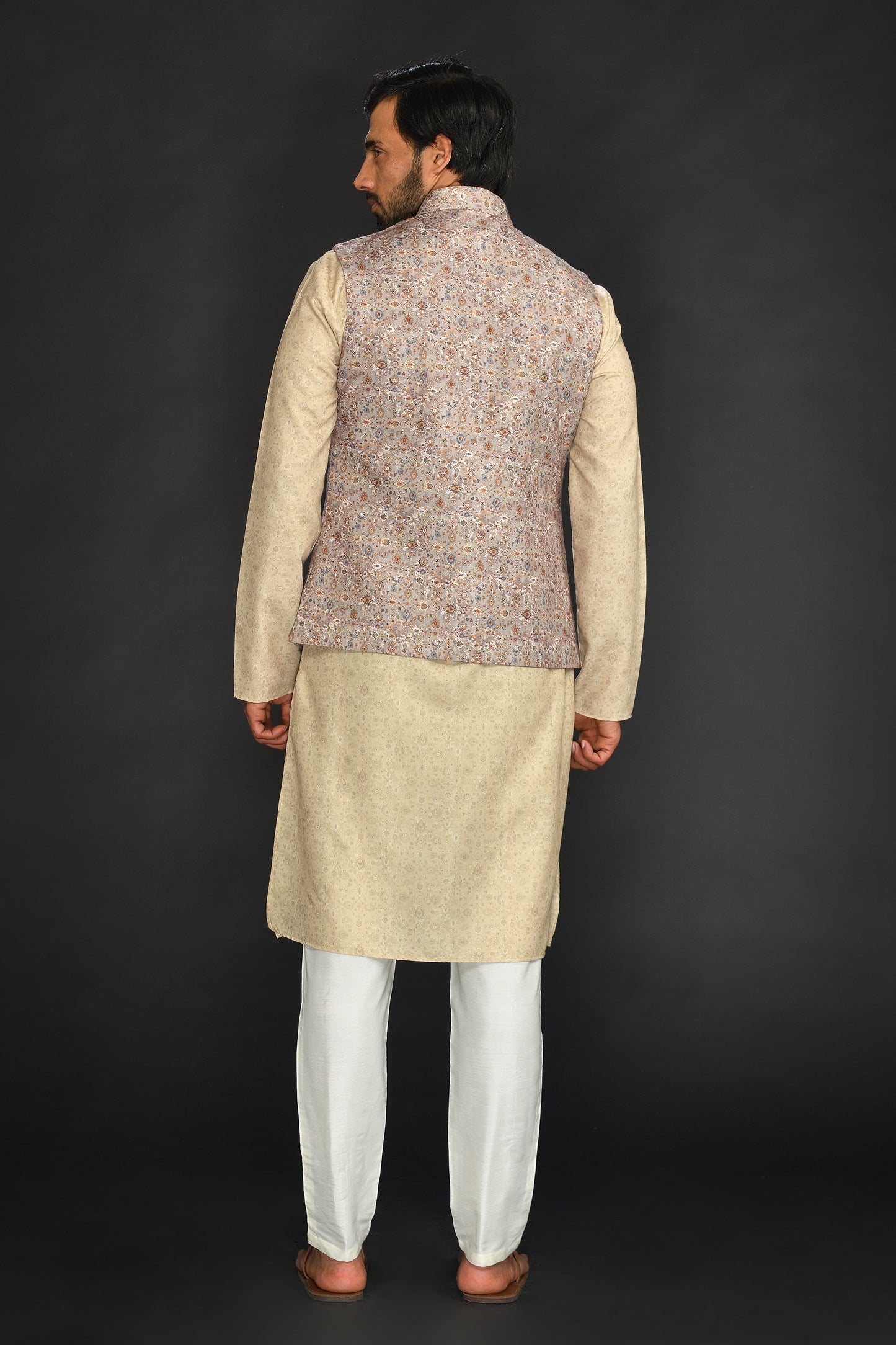 BUNDI WITH KURTA AND CHURIDAR