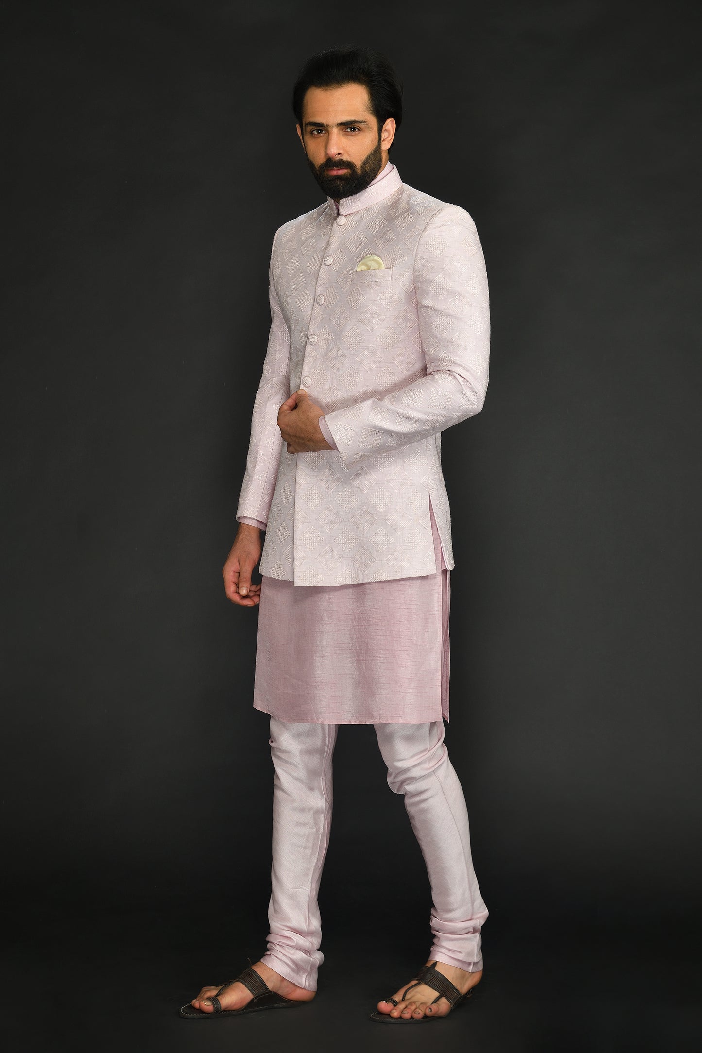 BANDGALA WITH KURTA AND PANTS