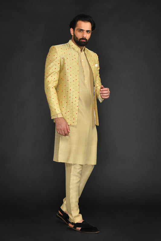 BANDGALA WITH KURTA AND TROUSER