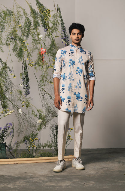 CHAMPAGNE DUE KURTA WITH PAJAMA