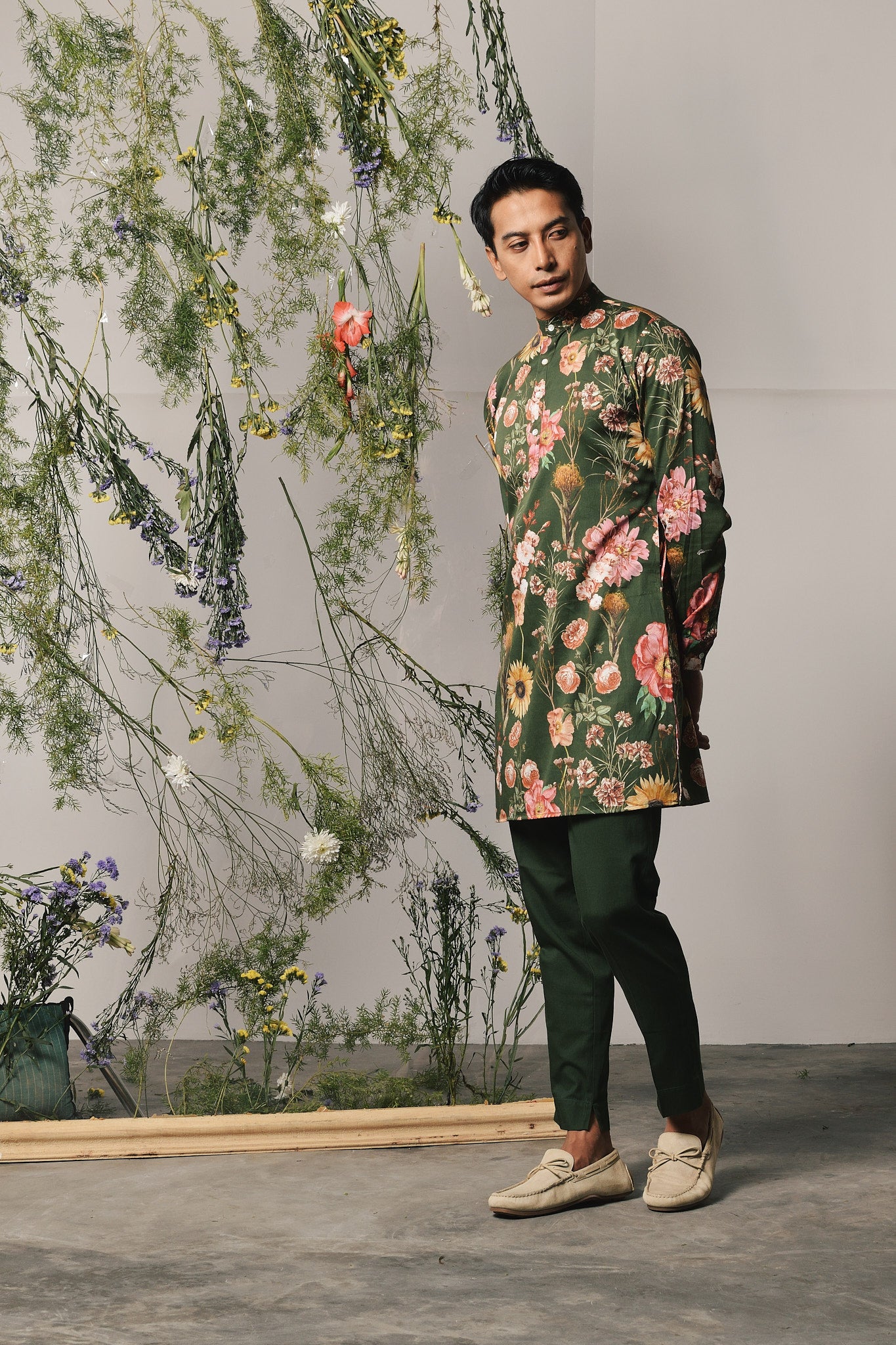 PINE ROMA KURTA WITH PAJAMA