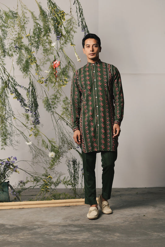 PINE RIVIERA KURTA WITH PAJAMA