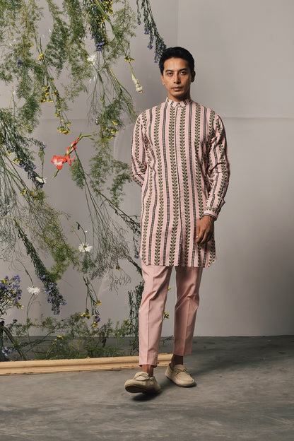 ROSE RIGA KURTA WITH PAJAMA