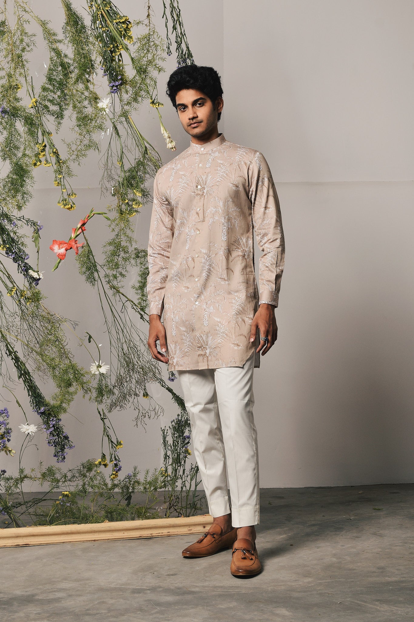 SAND PALERMO KURTA WITH PAJAMA