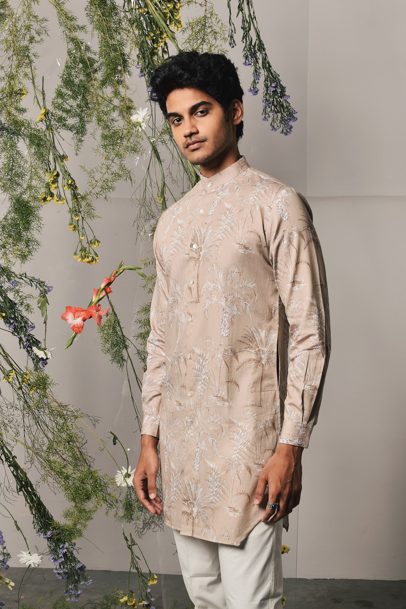 SAND PALERMO KURTA WITH PAJAMA