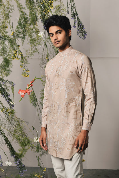 SAND PALERMO KURTA WITH PAJAMA