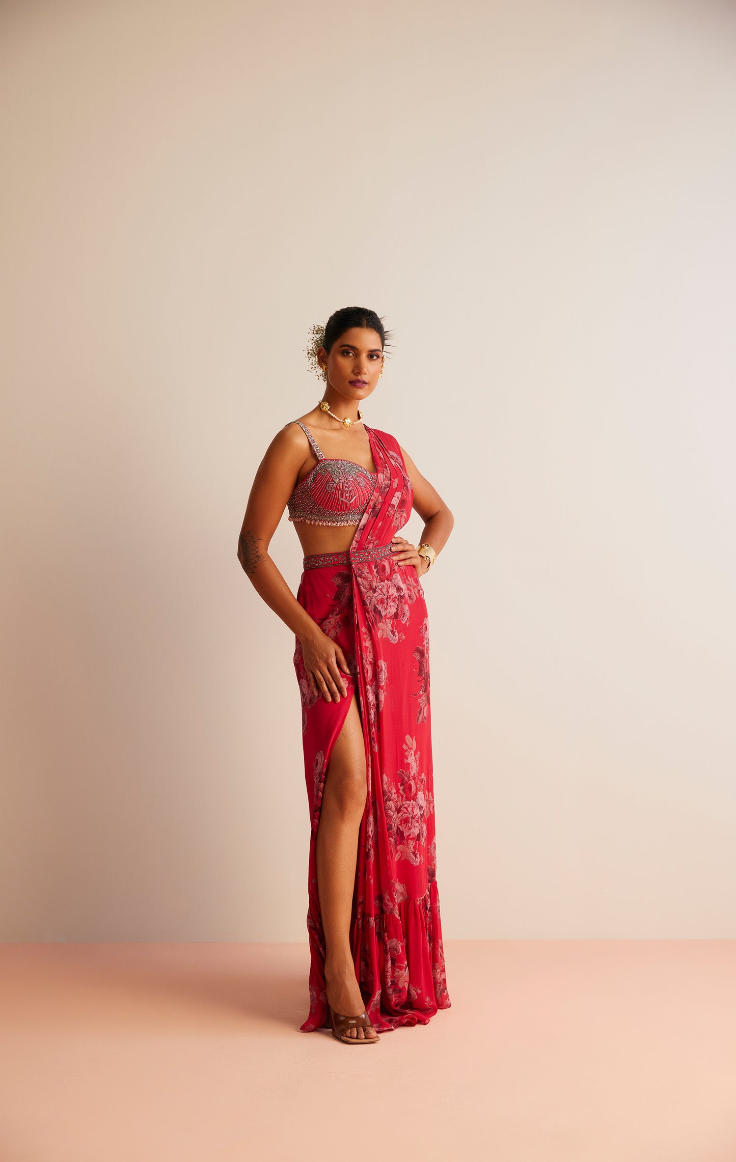 RUMI PRE-DRAPED SAREE