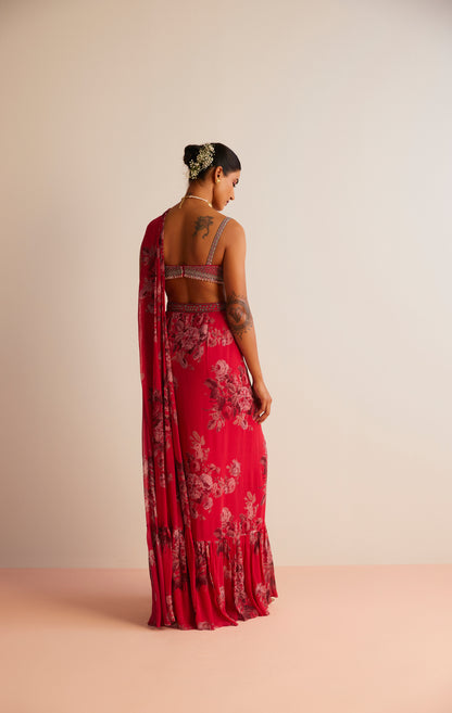 RUMI PRE-DRAPED SAREE