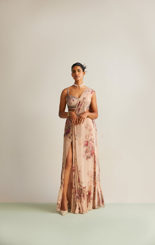 RUMI PRE-DRAPED SAREE