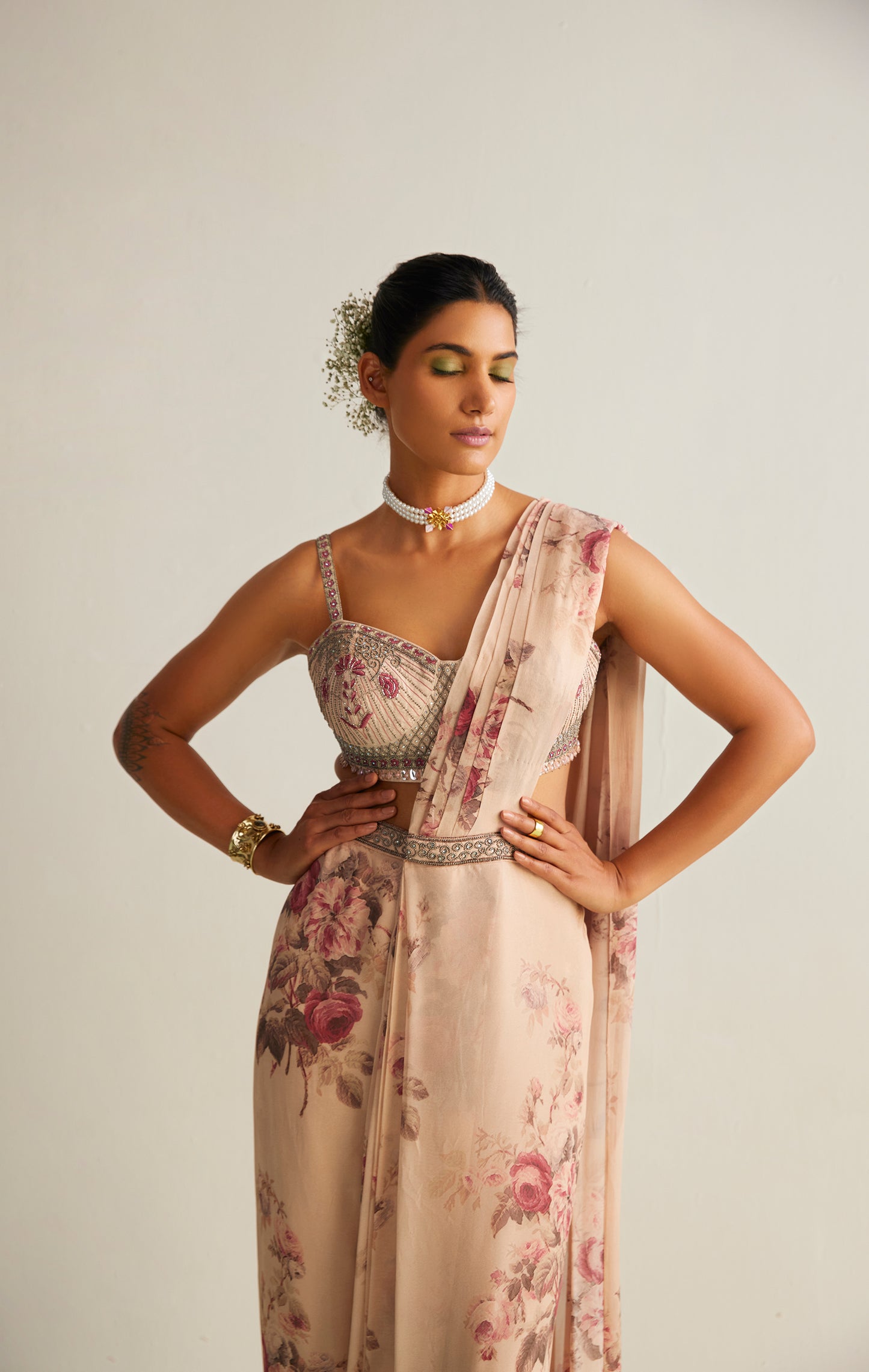 RUMI PRE-DRAPED SAREE