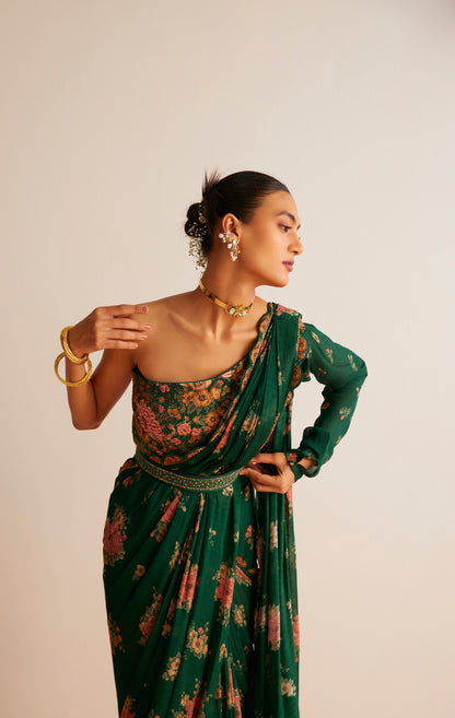 ADIRA PRE-DRAPED SAREE