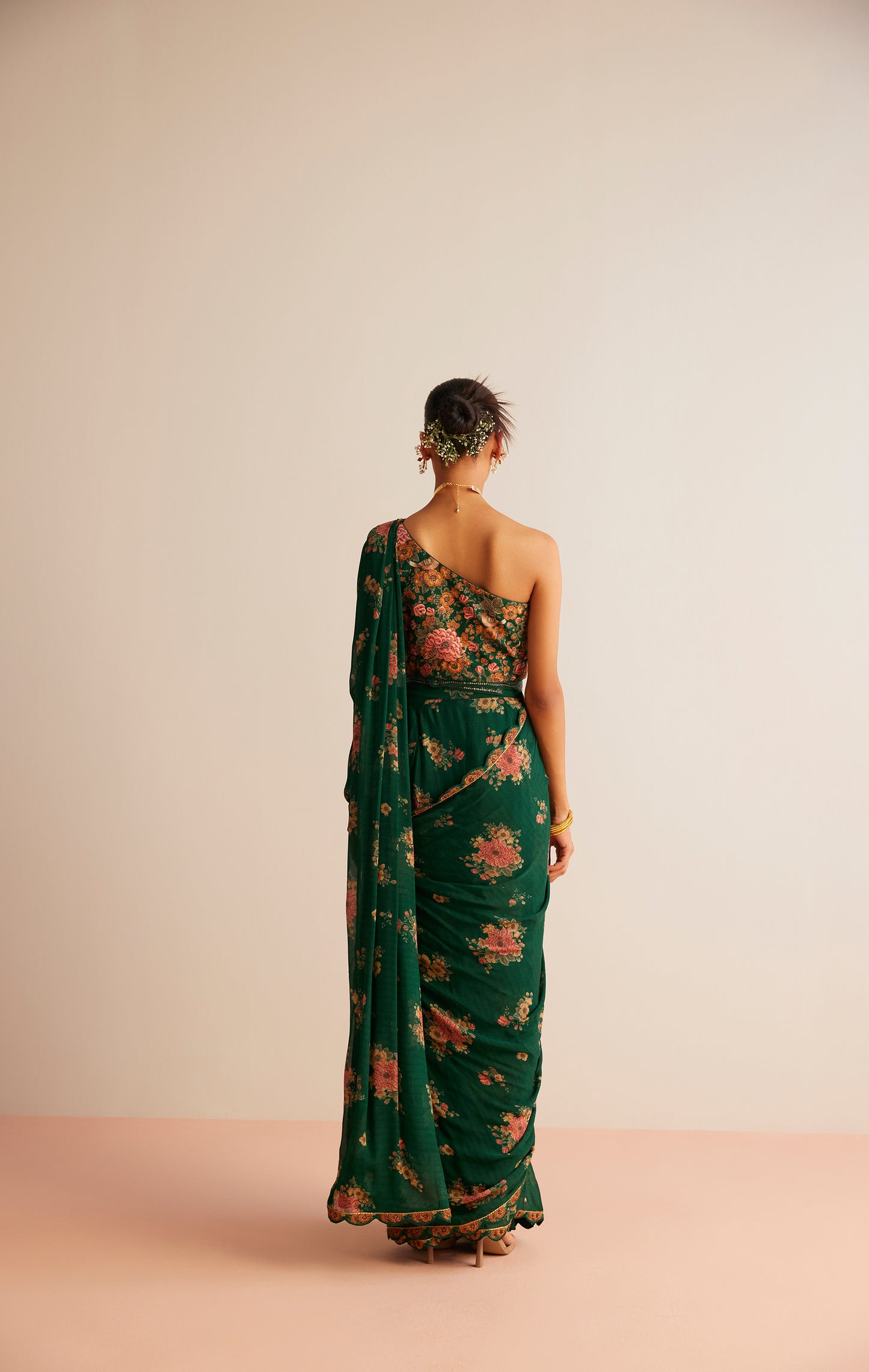 ADIRA PRE-DRAPED SAREE