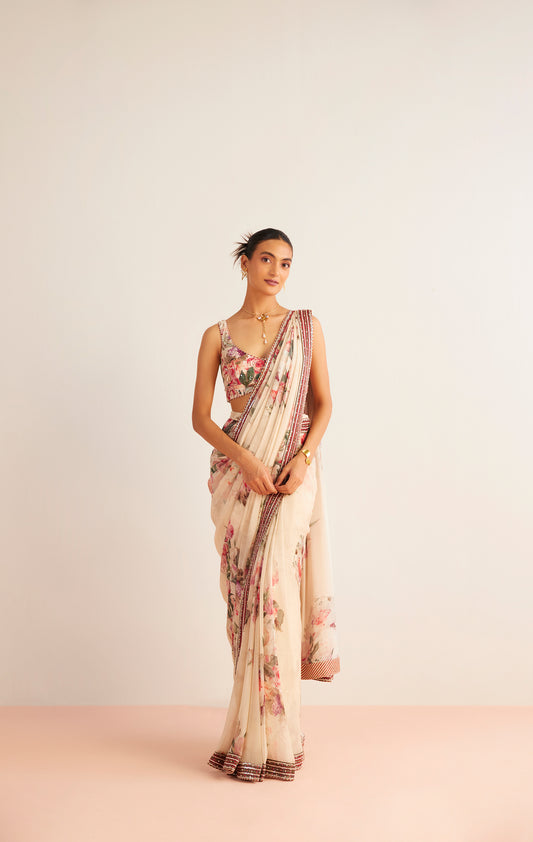 NAYSA PRE-DRAPED SAREE