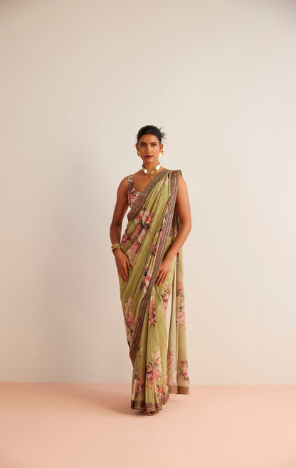 NAYSA PRE-DRAPED SAREE